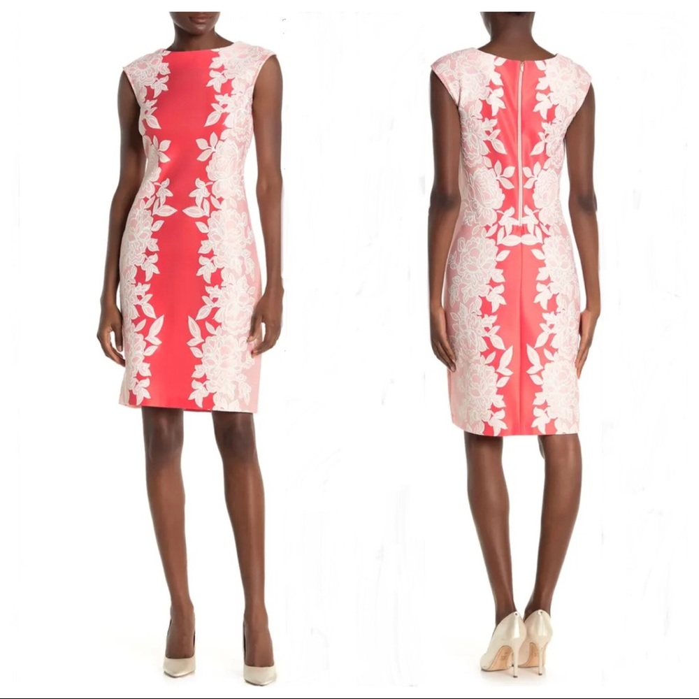 ⭐️ NWT Tash + Sophie Cap Sleeve Embroidered Dress 8